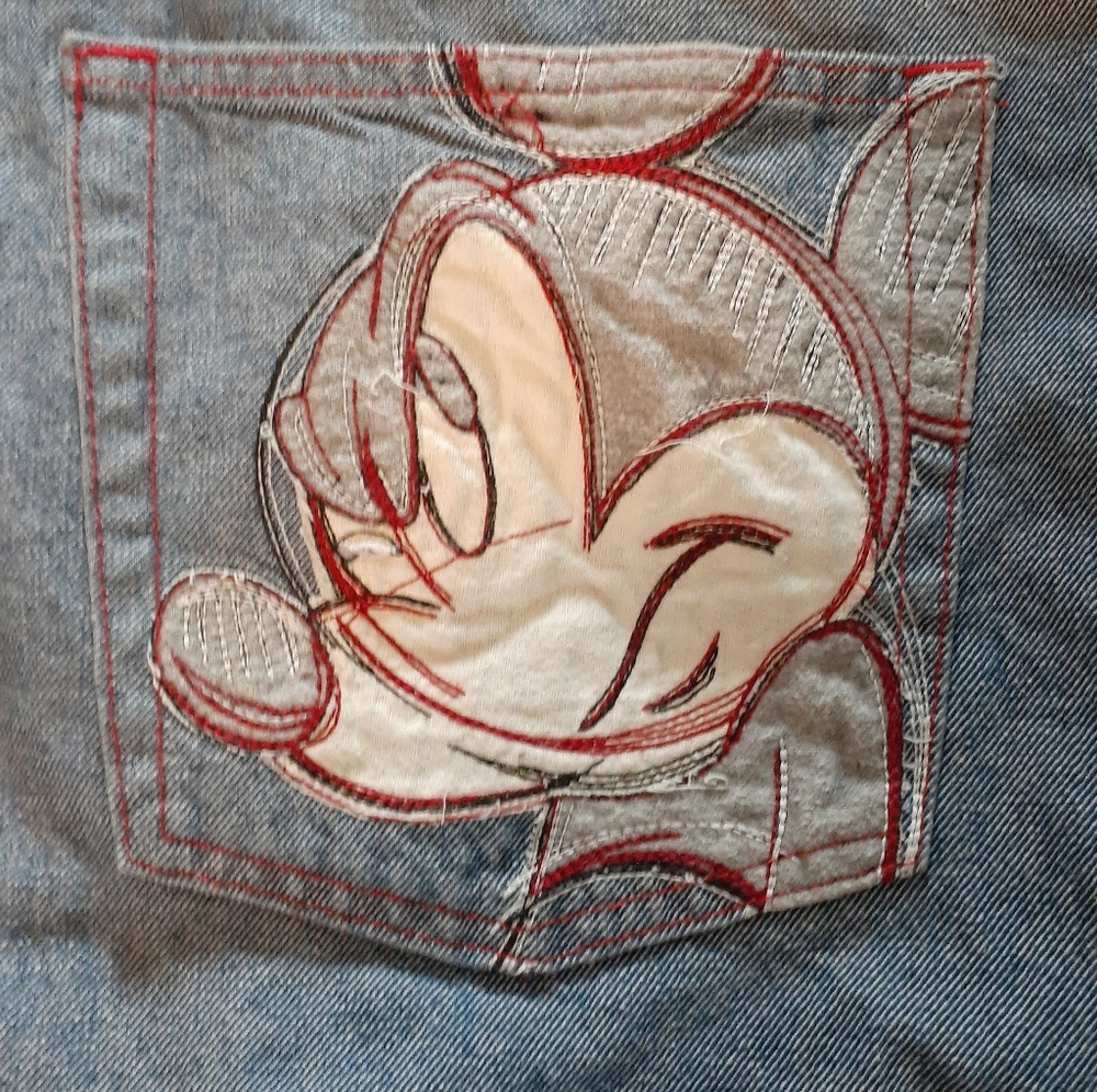 Iceberg history Mickey Mouse jeans